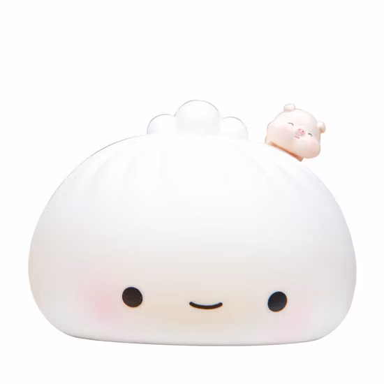 Cor fofa personalizada mudando luz noturna LED criativa para dormir em gel