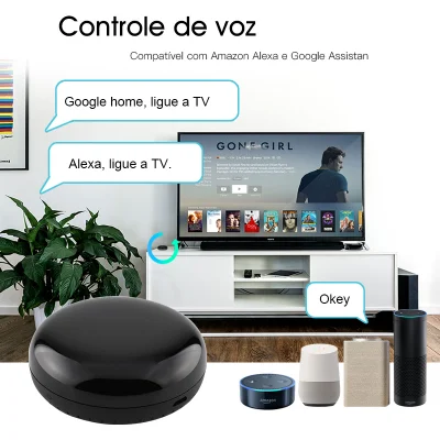 Tuya Smart Home Universal Smart TV Controle Remoto Controlador IR